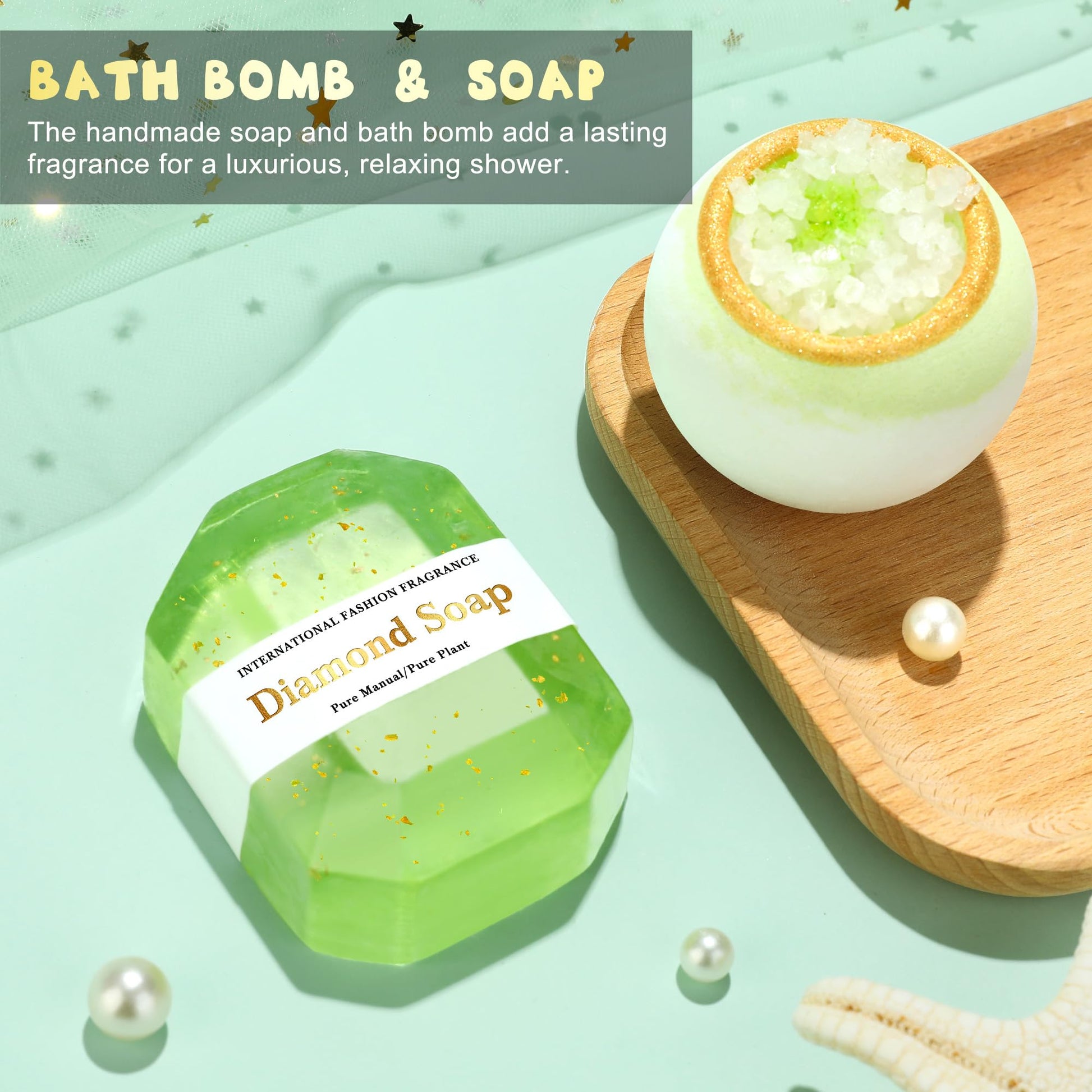 Clexela handmade soap and pamper kit essentials