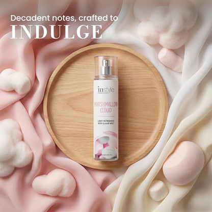 Instyle Fragrances Marshmallow Cloud body mist 8 fluid ounce bottle