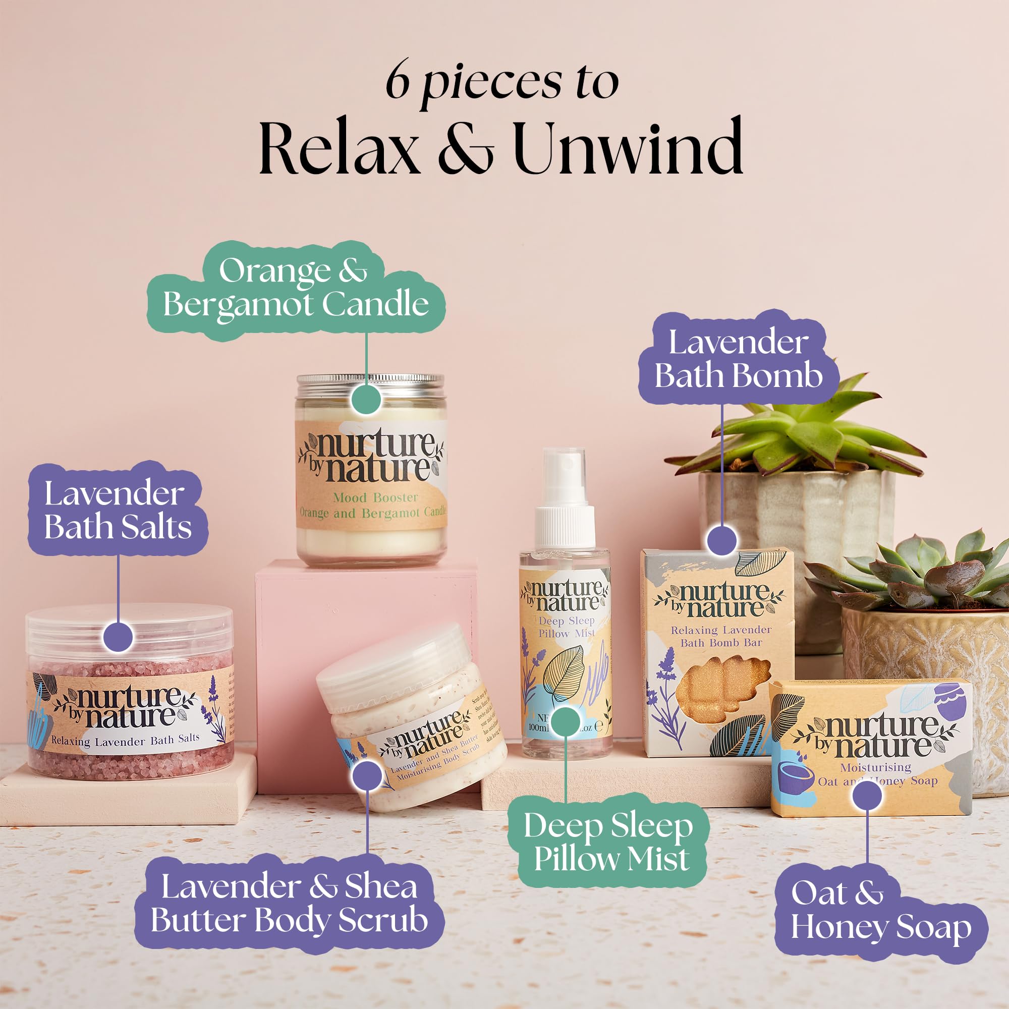 Mineral bath salts and relaxation bath bomb bar inside the USA imported luxury women spa basket