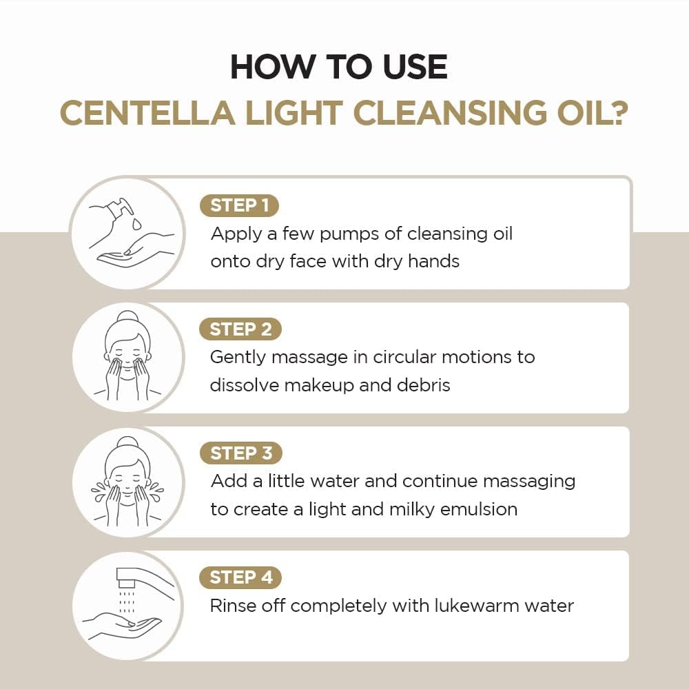 Top view of SKIN1004 Centella Ampoule and Cleansing Oil bottles