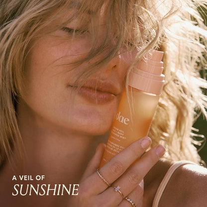 Authentic Dae Hair signature citrus mist bottle design