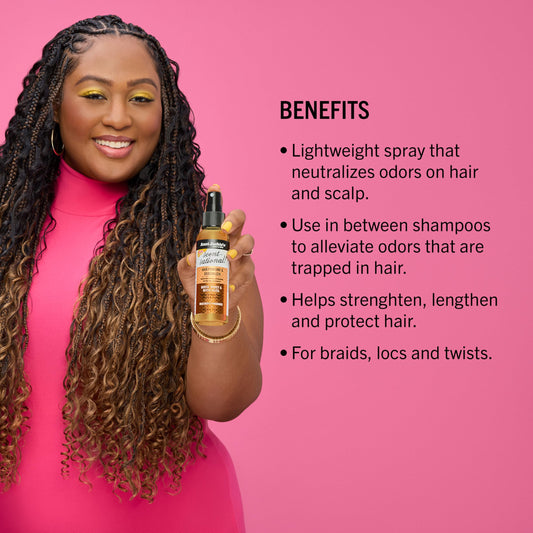 Aunt Jackie's Wild Berry hair deodorizer spray bottle