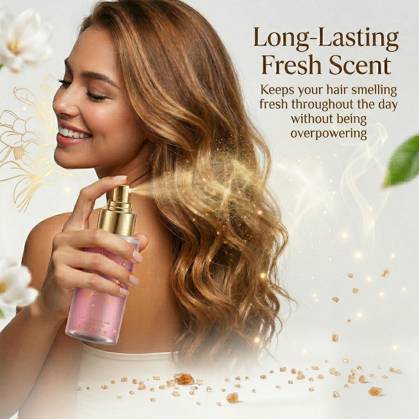 Aiilo hair and body perfume lifestyle shot