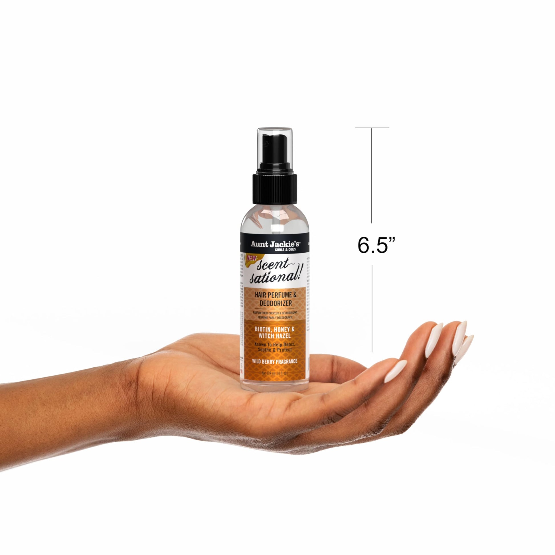 Aunt Jackie's Scent-Sational hair spray for protective styles