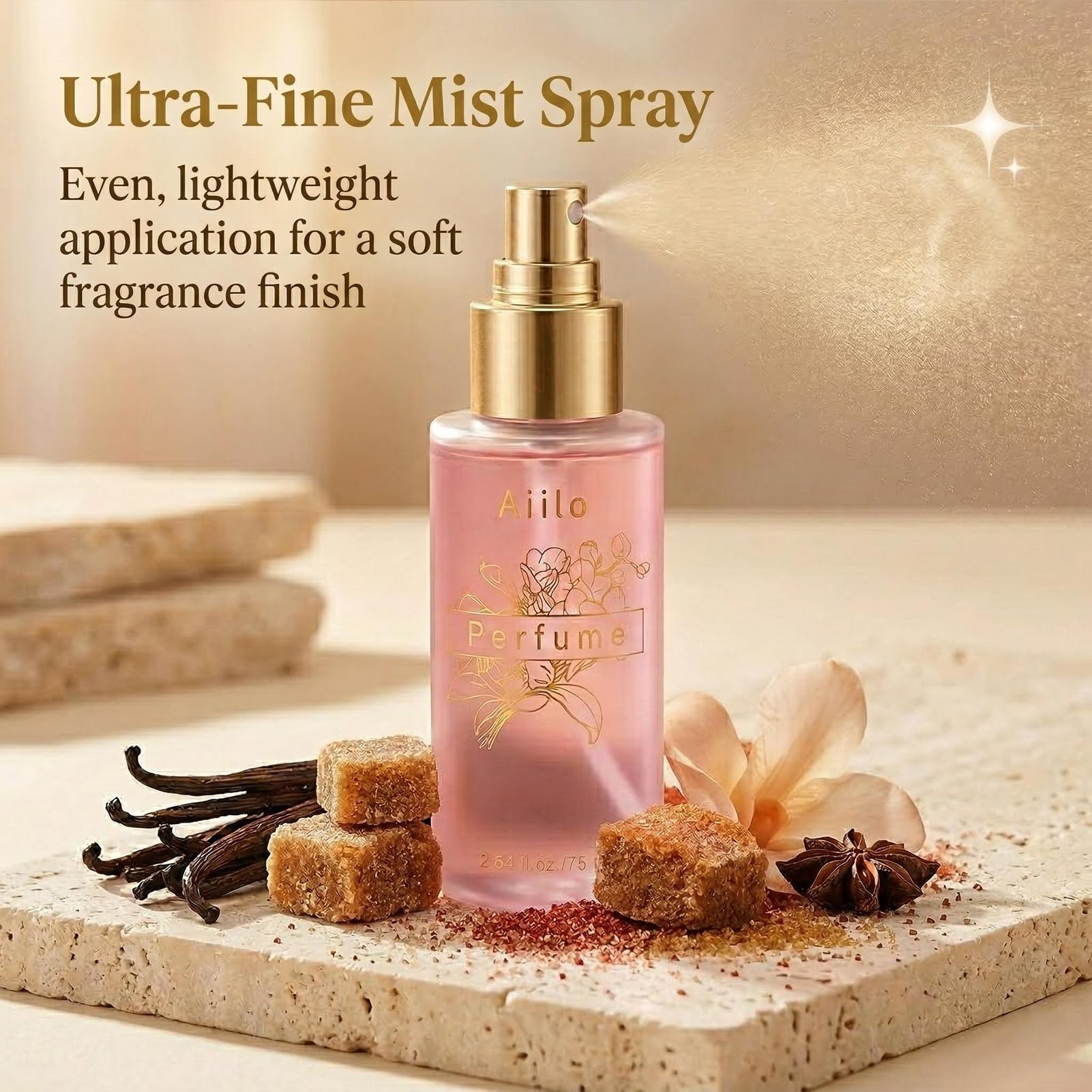 Aiilo Hair Perfume 75ml travel size product