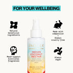 Pacifica Beauty Indian Coconut Nectar hair perfume bottle lifestyle angle