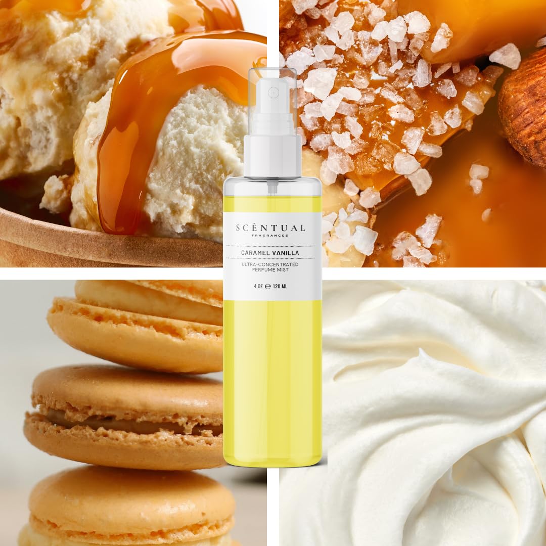 Scentual Fragrances vegan and cruelty-free hair and body fragrance mist