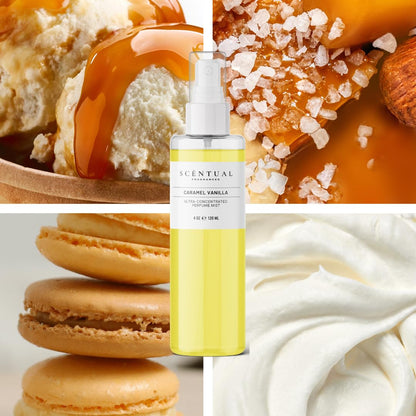 Scentual Fragrances vegan and cruelty-free hair and body fragrance mist