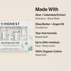 The Honest Company face and body lotion tube