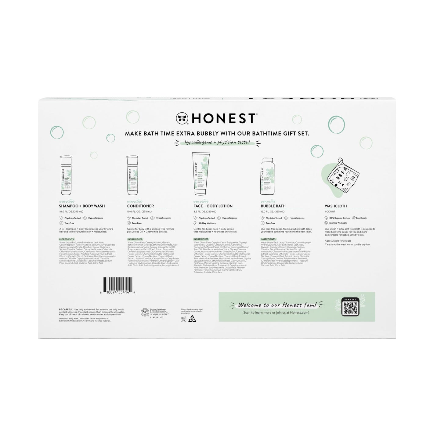 Honest Company hypoallergenic hair conditioner