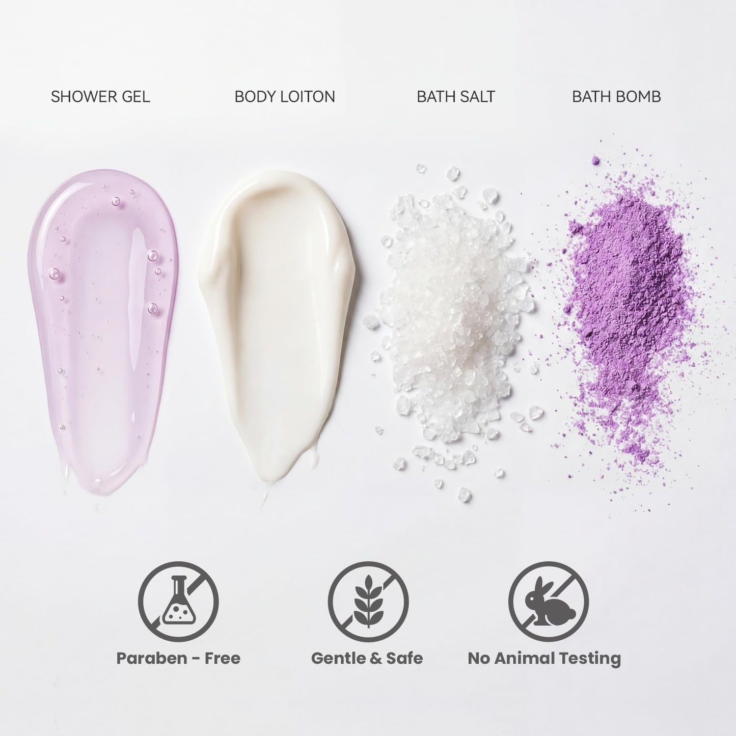 Spa Luxetique bath bombs and hand cream set for women