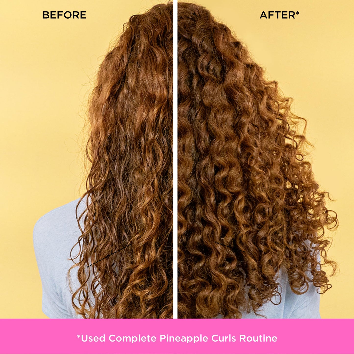 Back label of Pacifica Pineapple Curls Refresher Mist