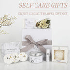 Extalow bath and body gift basket angled product presentation.