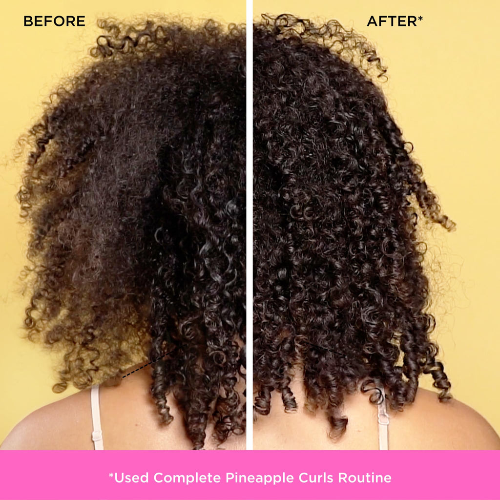 Pacifica Pineapple Curls Refresher Mist travel size bottle display