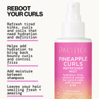 Pacifica Pineapple Curls Refresher Mist product angle shot