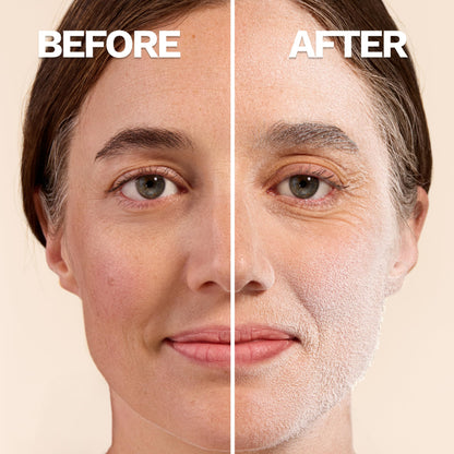 Instructions for using Jill facial hair identifying spray