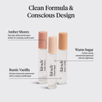 Kitsch hair and body mist trio set box packaging details