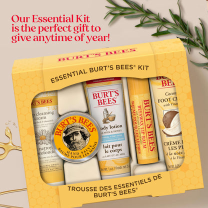 Burt's Bees 5 piece everyday skincare gift set premium retail presentation