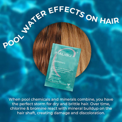 Malibu C Swimmers Wellness hair care product for chlorine removal
