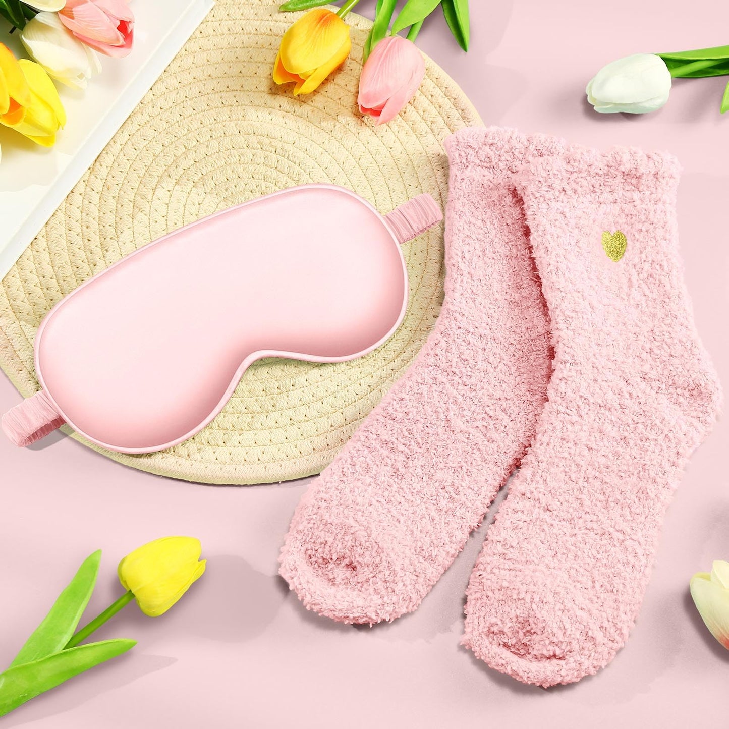 Full contents of Kalokey spa self-care gift kit