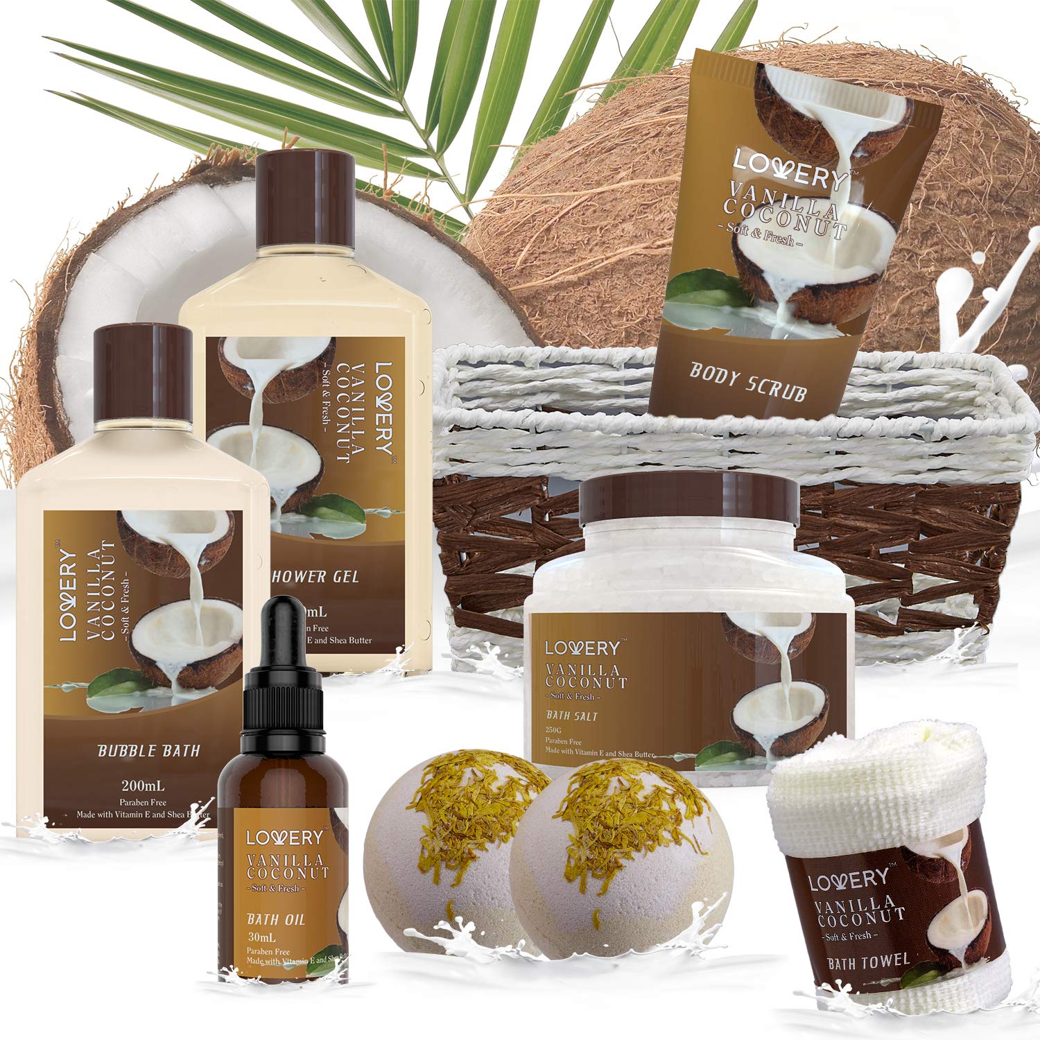 Close up of Lovery fragrant body lotions