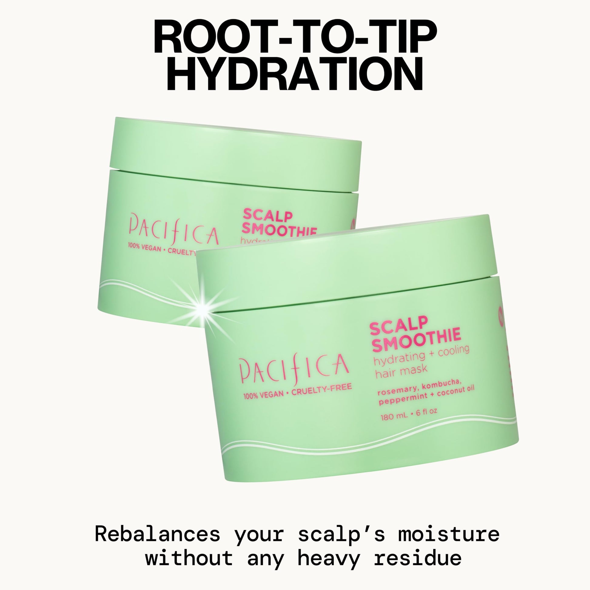 Pacifica Scalp Smoothie hair mask packaging details