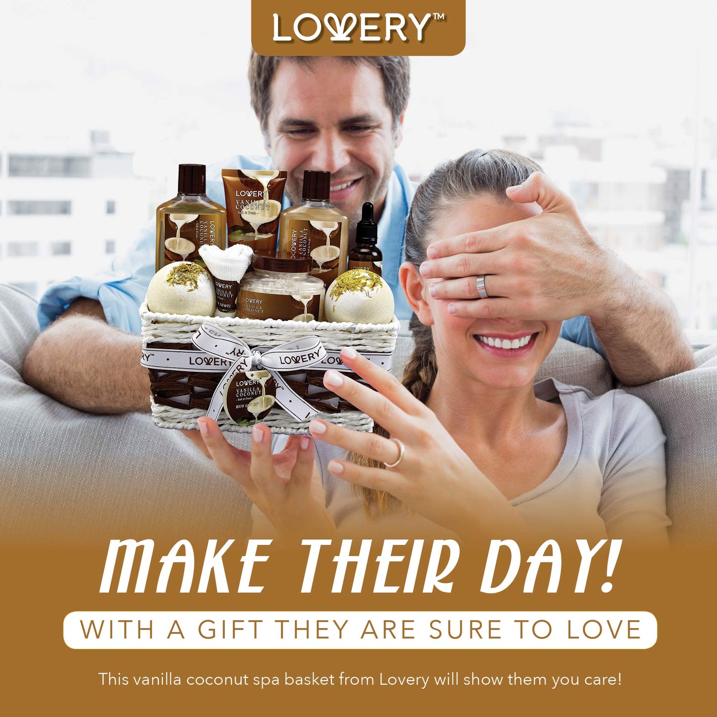 Luxury bath towel included in Lovery spa set
