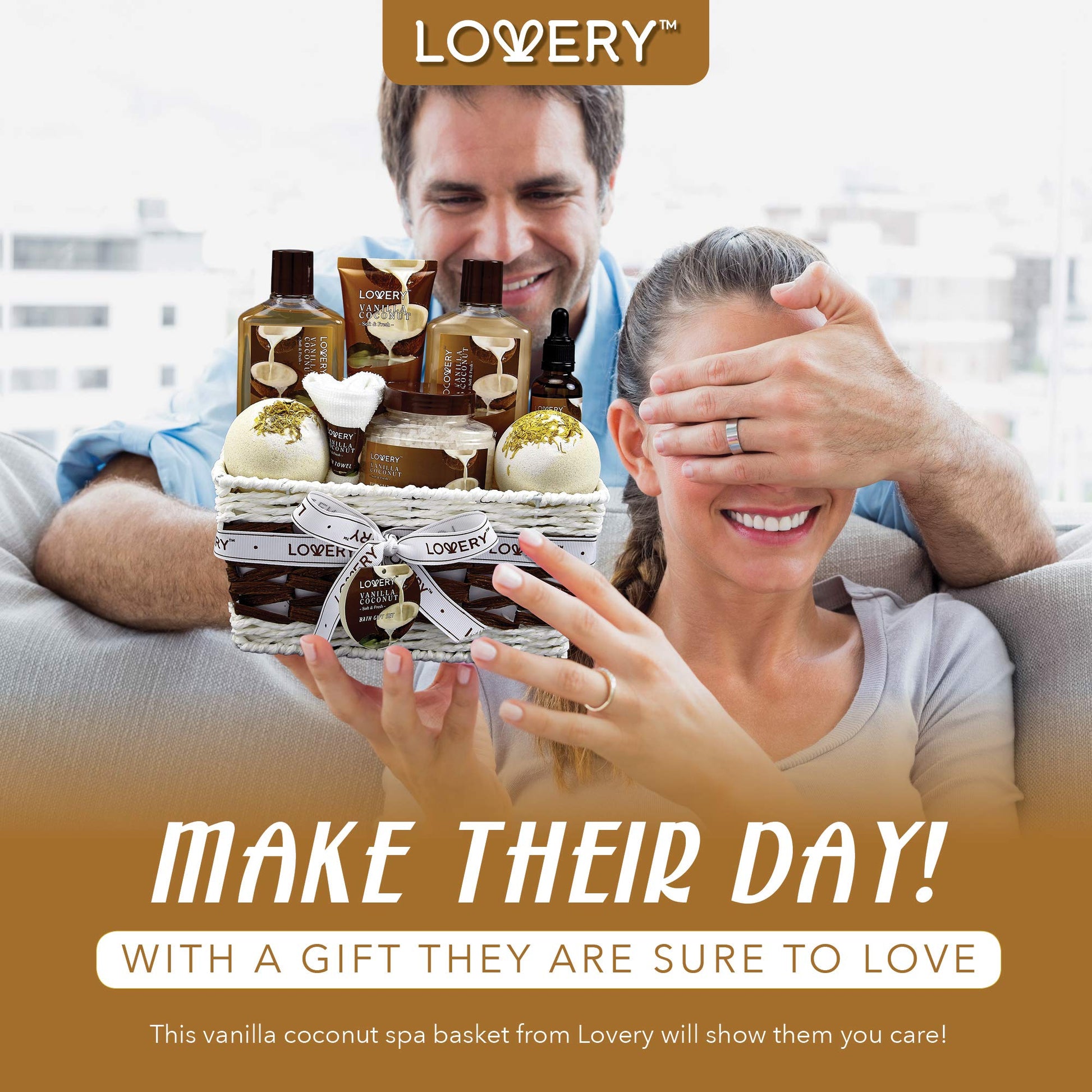 Luxury bath towel included in Lovery spa set