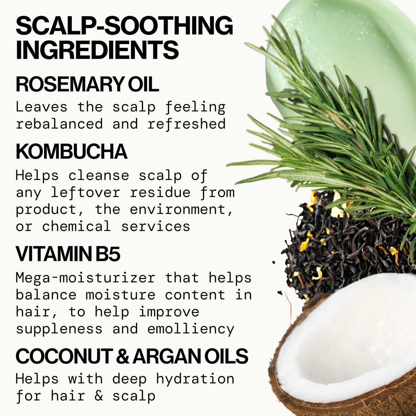 Pacifica Scalp Smoothie product label highlighting vegan and cruelty-free features