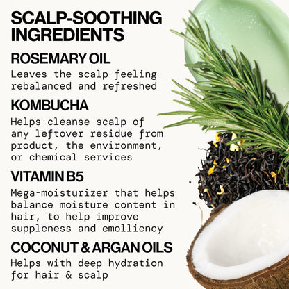 Pacifica Scalp Smoothie product label highlighting vegan and cruelty-free features