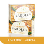 Yardley London Aloe and Avocado soap bar side profile