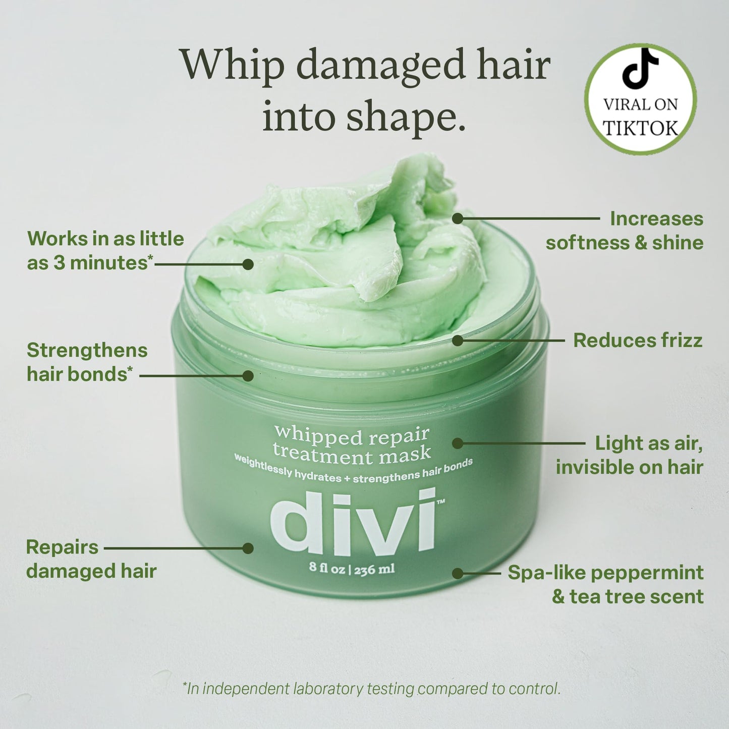 Divi hair mask premium deep conditioning treatment for damaged hair