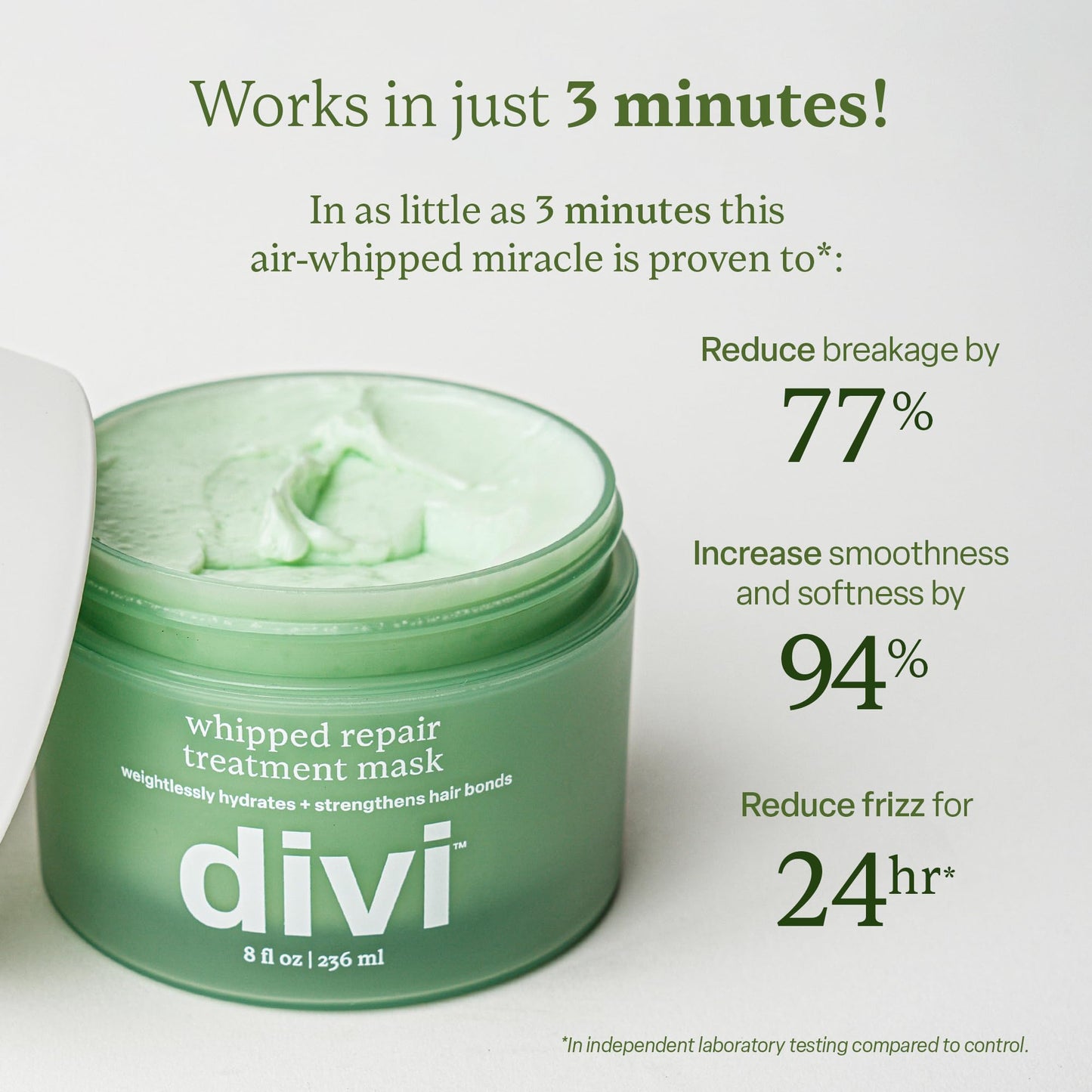 Divi hair treatment mask for dry color treated hair care routine