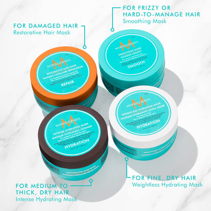 Texture of Moroccanoil Weightless Hydrating Hair Mask in jar