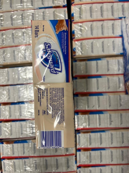Authentic USA imported Safeguard soap pack close up
