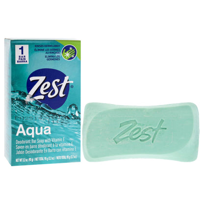 Side view of Zest moisturizing body soap bar