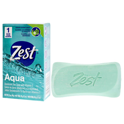 Authentic USA imported Zest Aqua soap bar