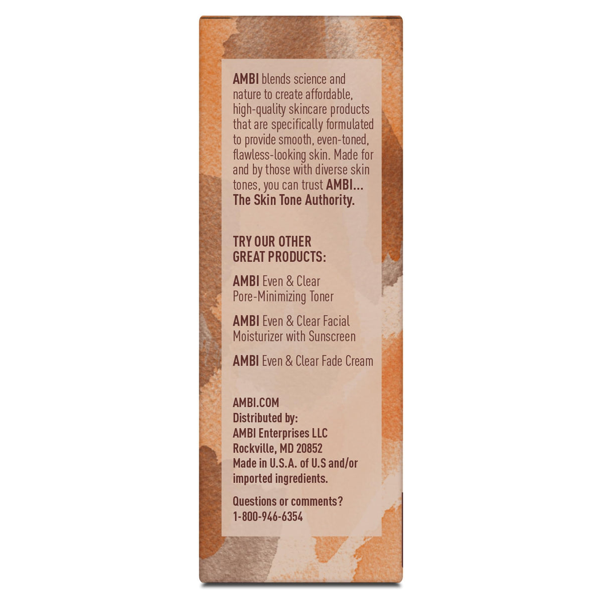 Ambi facial and body cleansing bar lifestyle display