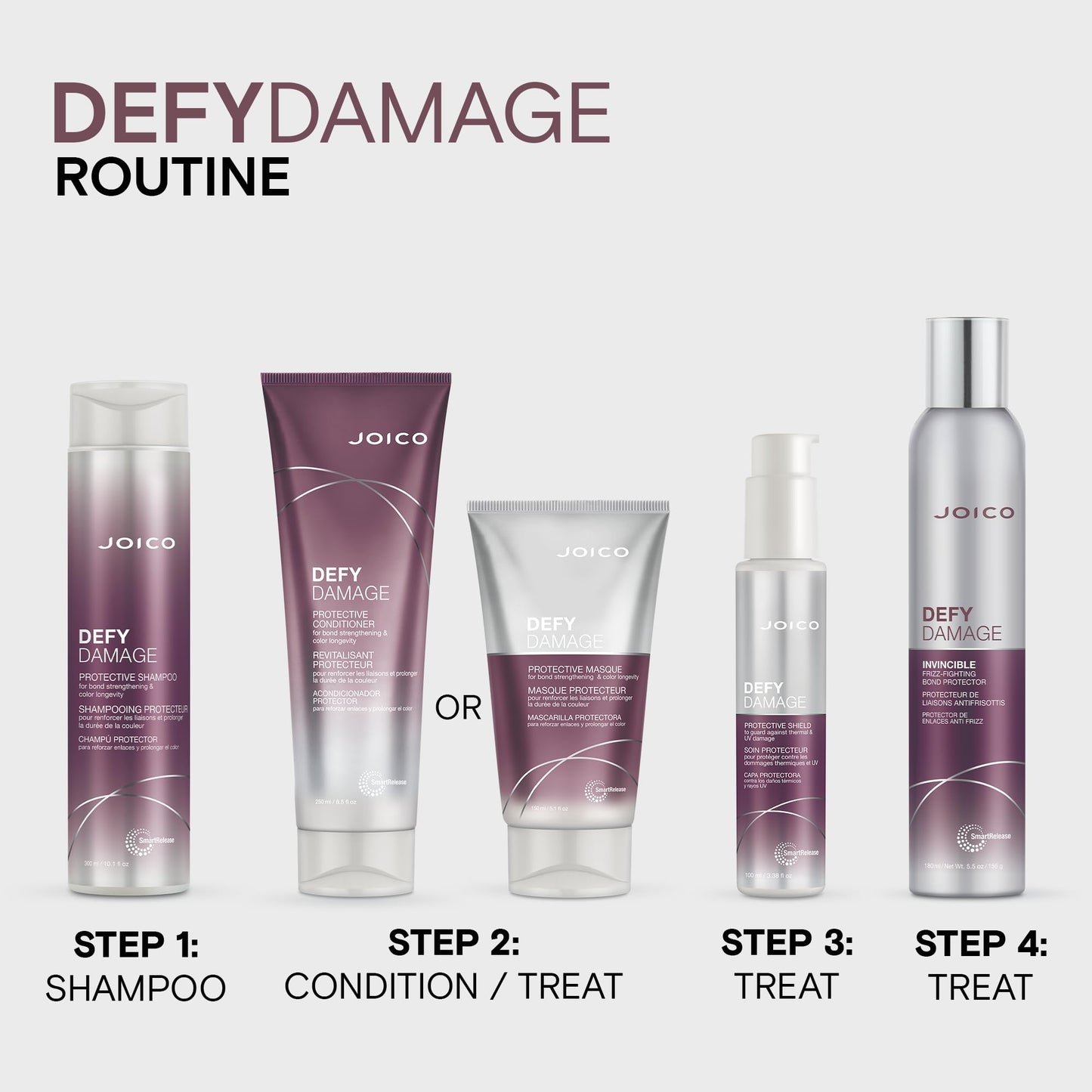 Professional hair repair mask for damaged hair