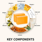 Ceedoo kojic acid soap bars with wooden holder