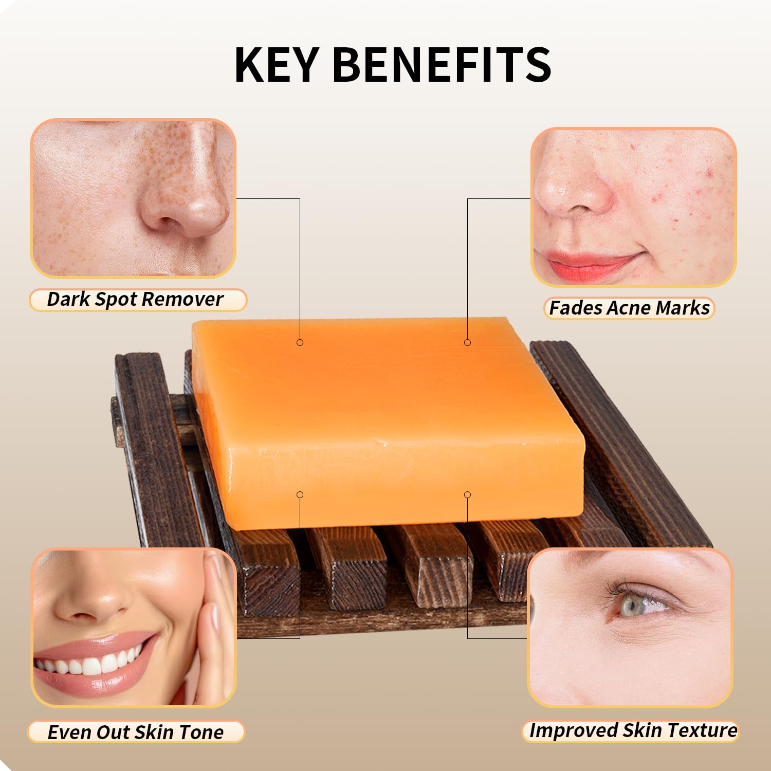 Ceedoo skincare soap for fading hyperpigmentation and uneven skin tone