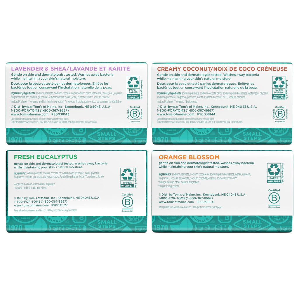 Natural soap laving demonstration for sensitive skin