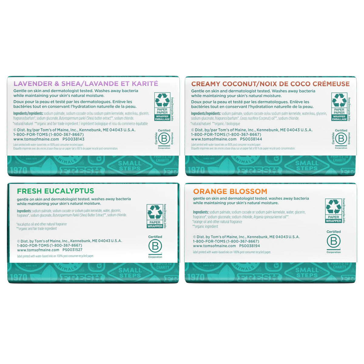 Natural soap laving demonstration for sensitive skin
