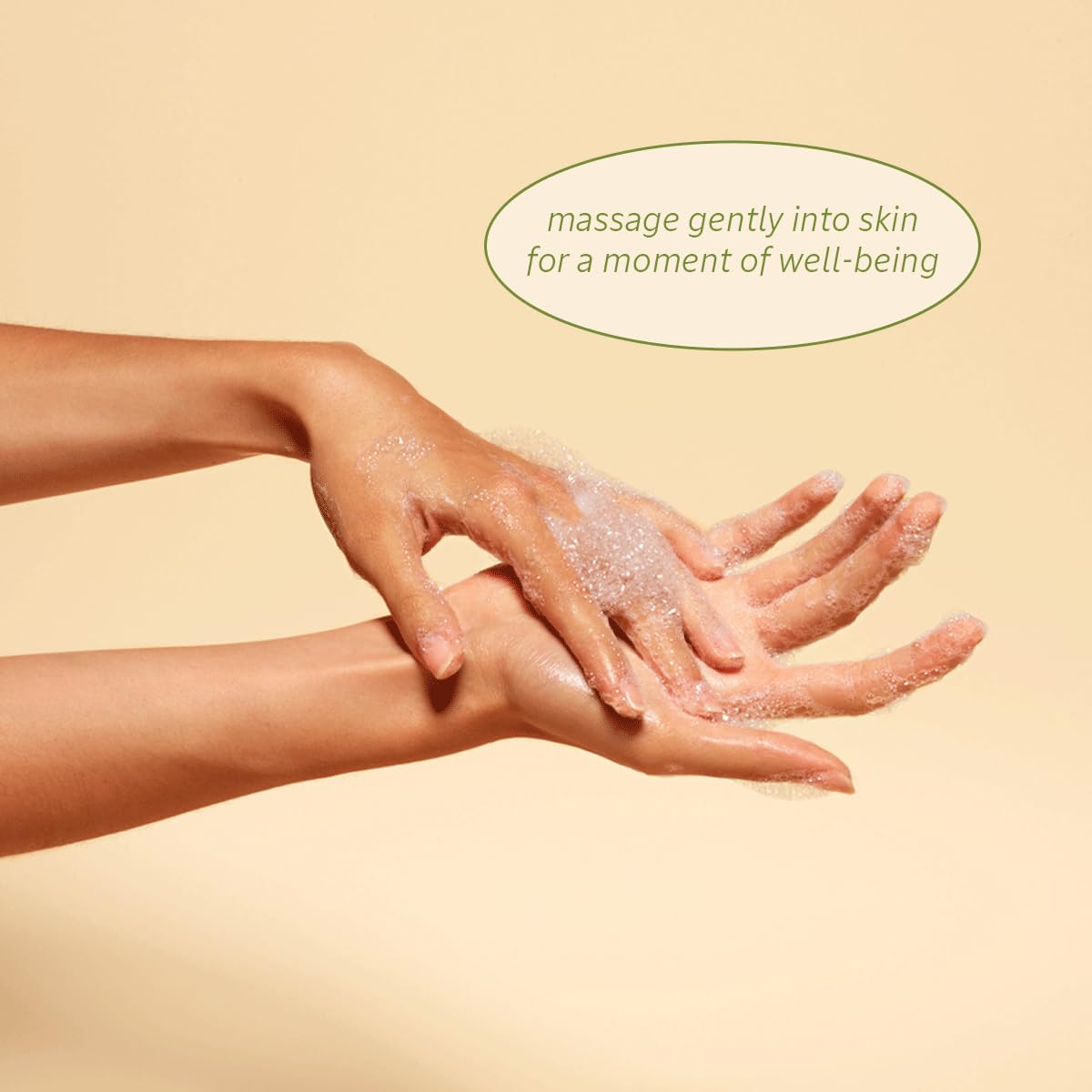 L'Occitane imported shea butter extra gentle solid hand soap texture