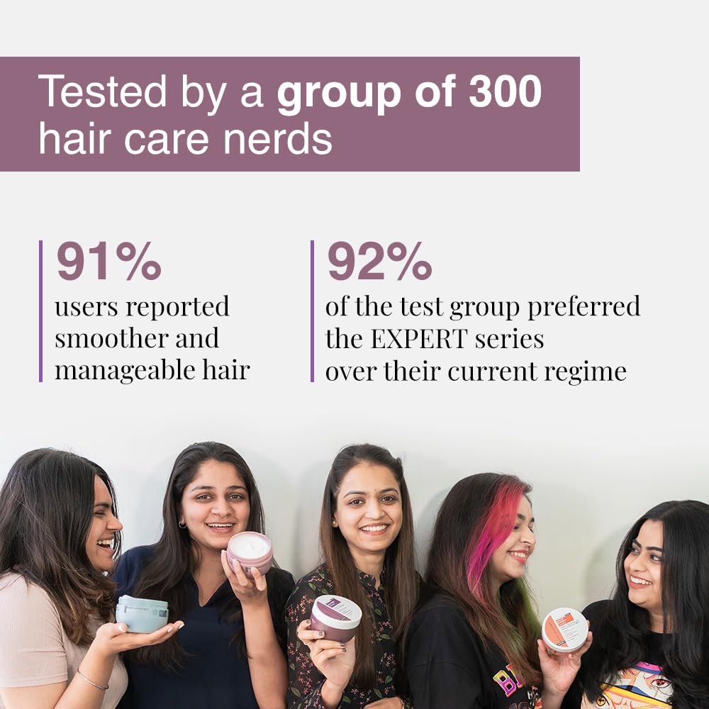 Bare Anatomy hair mask ingredients and benefits label
