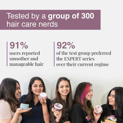 Bare Anatomy hair mask ingredients and benefits label