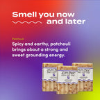 Indigo Wild Zum Bar three pack soap boxes stacked together