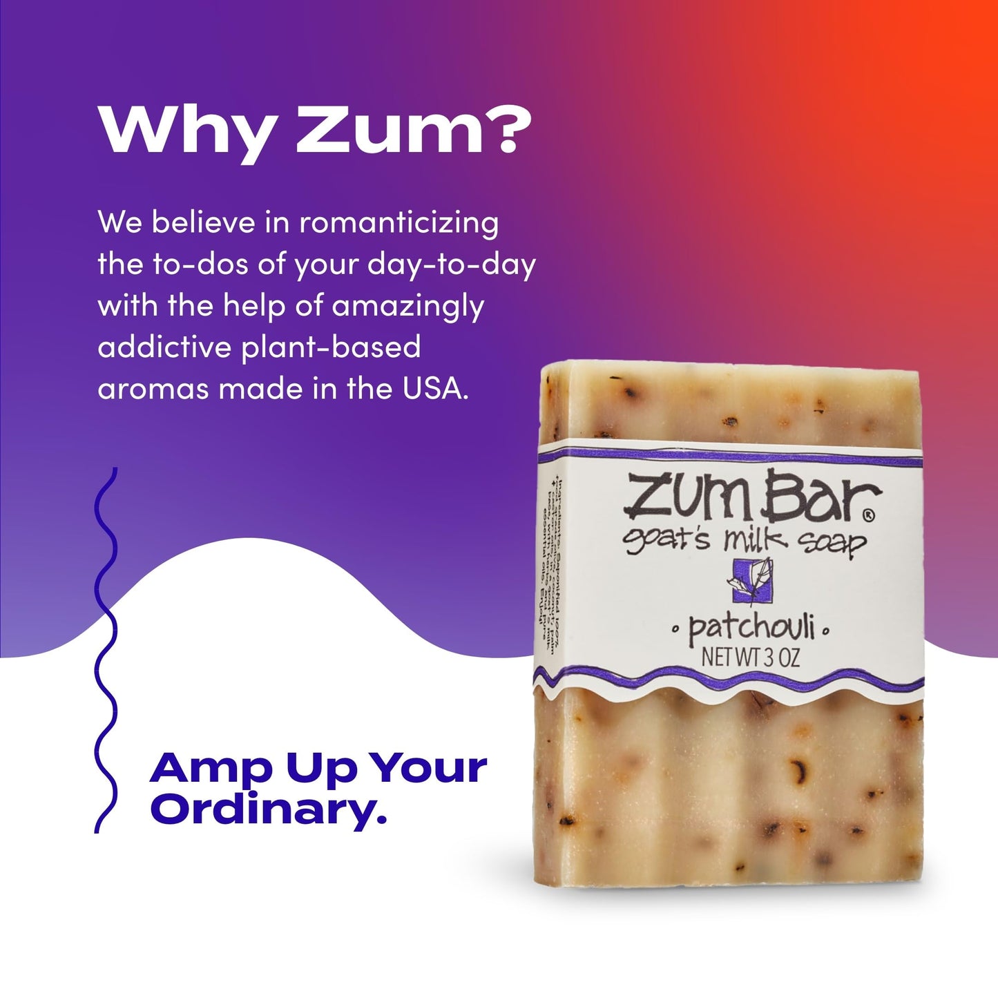 Indigo Wild Zum Bar 3 ounce soap bars side view