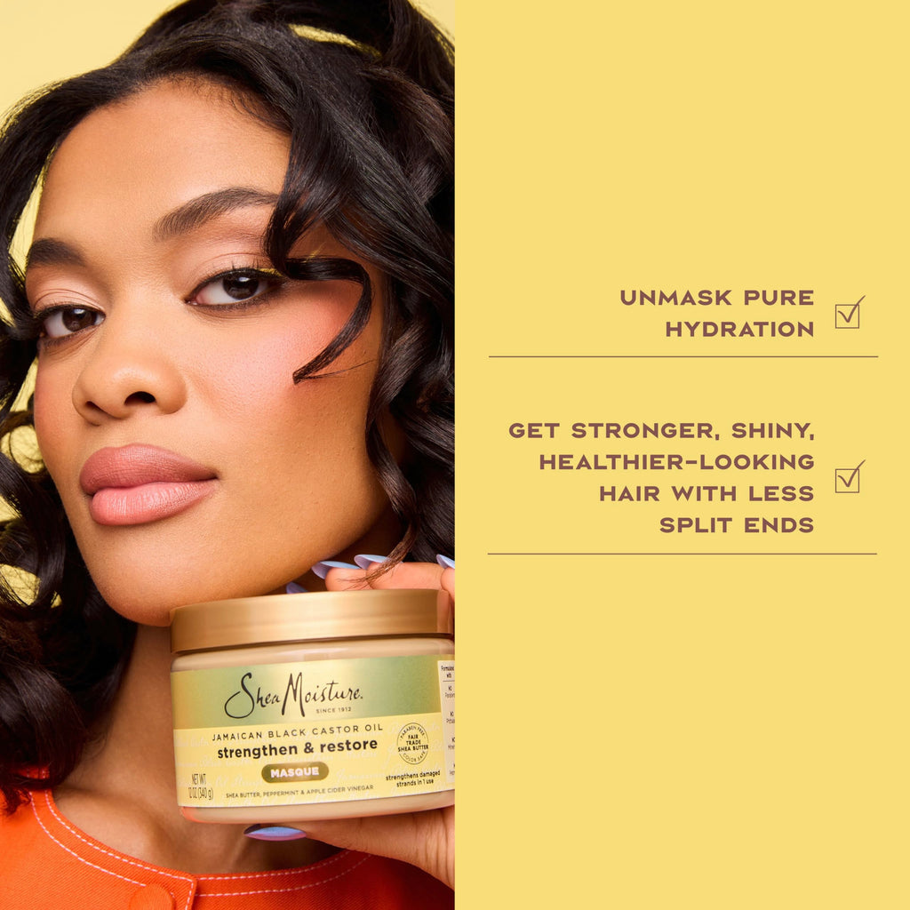 SheaMoisture Jamaican Black Castor Oil Treatment Masque ingredients list