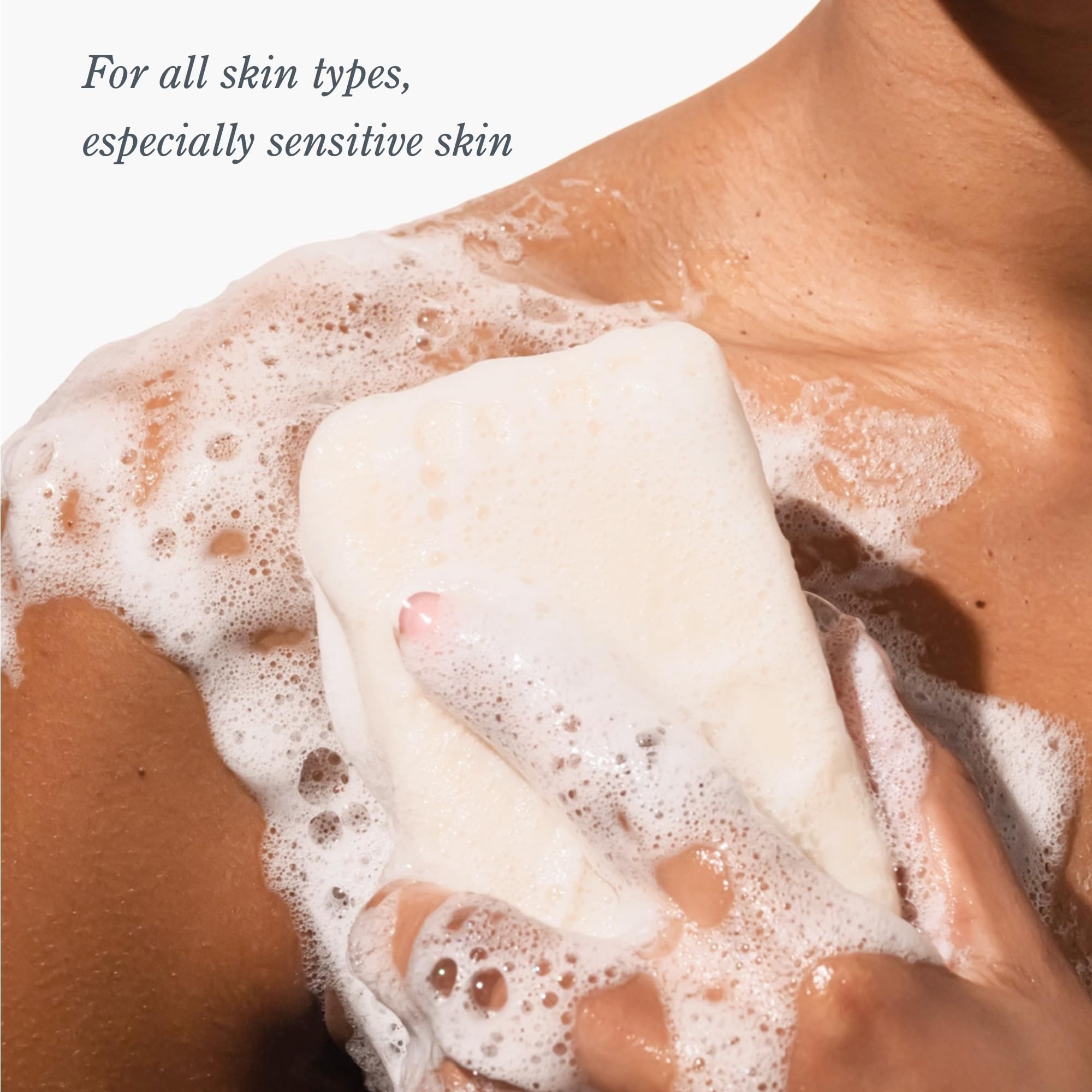 Beekman 1802 goat milk soap texture and lather
